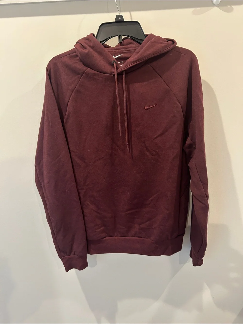 Nike Men's Burgundy Pullover Hoodie
